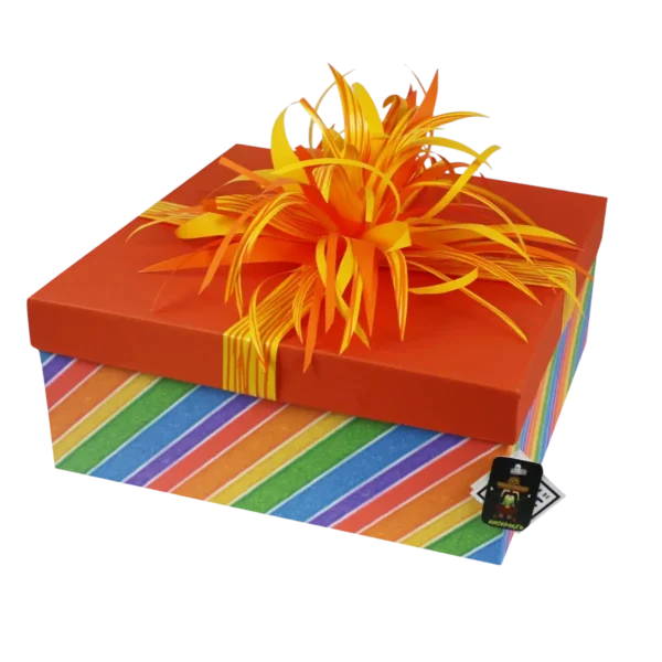 NARTNJAMCHICA Caja Payaso Cuadrada